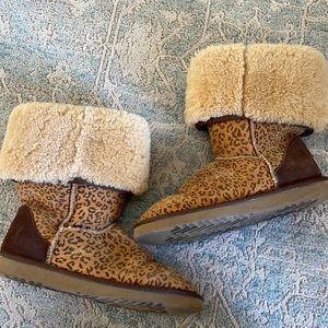 Cheetah Leopard UGG Tall boots 7